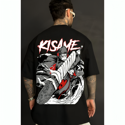 Naruto Kisame Hoshigaki Samehada  Oversized T-shirt