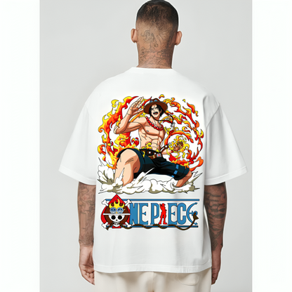 Ace fire fist  Oversized T-shirt