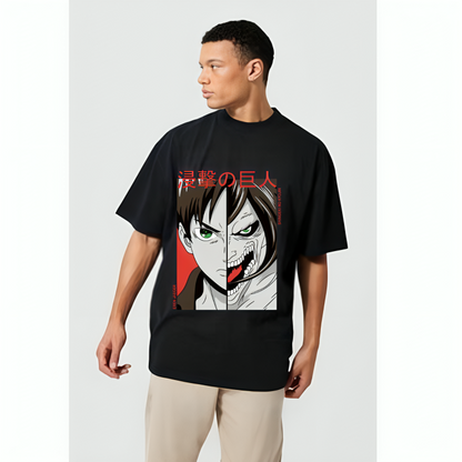 Titan Eren Jaeger Premium Oversized T-shirt