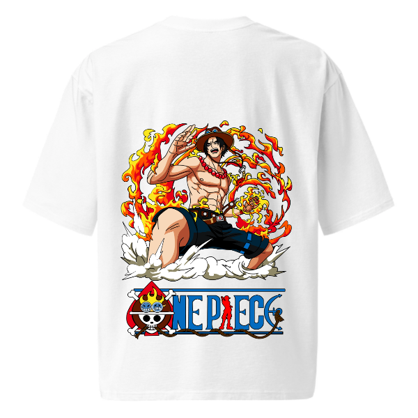 Ace fire fist  Oversized T-shirt