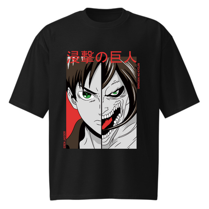 Titan Eren Jaeger Premium Oversized T-shirt