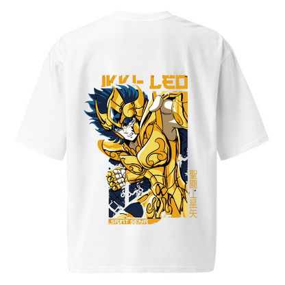 Saint Seiya Leo Aiolia Gold Oversized T-shirt