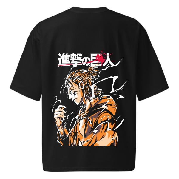 Attack on Titan Eren Yeager Oversized T-shirt